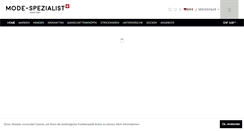 Desktop Screenshot of mode-spezialist.ch