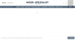 Desktop Screenshot of mode-spezialist.com